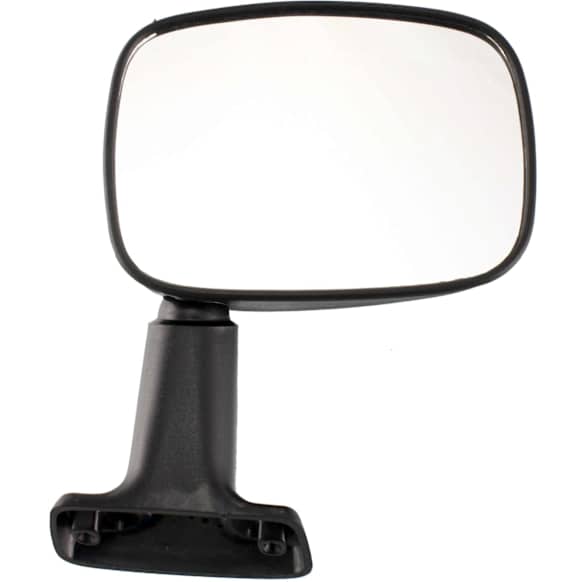 Passenger Side Mirror, Manual Adjust, Non-Heated, Manual Folding, Textured Black, No Signal Light, No Memory, No Puddle Light, No Auto-Dimming, No Blind Spot Feature