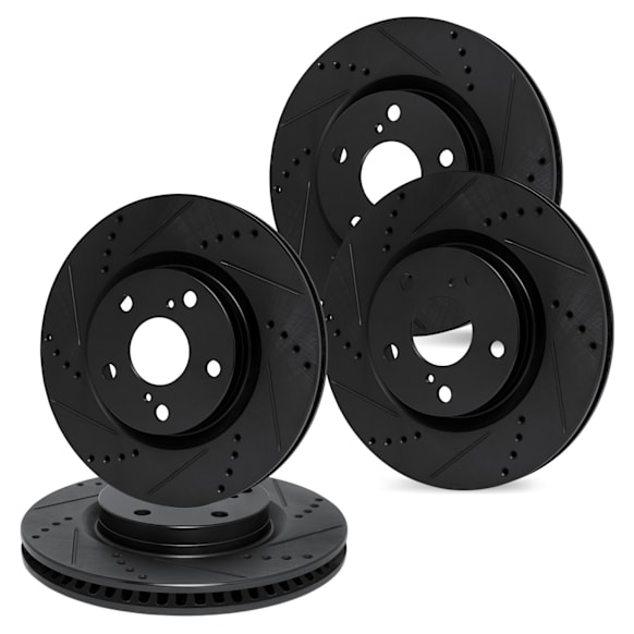 2006 Pontiac GTO - Front and Rear Brake Disc, Cross-Drilled, 6.0L 8Cyl