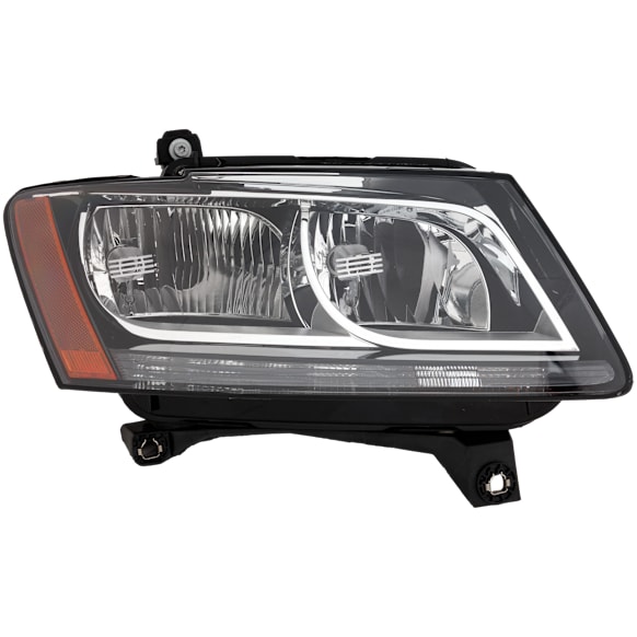 2013-2014 Audi Q5 - Passenger Side Halogen Headlight, With bulb(s), OE Replacement