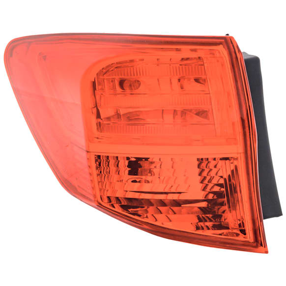 2014 Acura RDX Base - Driver Side, Outer Halogen Tail Light, With bulb(s), Mounts on Body, OE Replacement