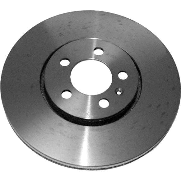 96806R Front, Driver or Passenger Side Brake Disc, Plain Surface, Vented, 5 Lugs, 287.78 mm,, R-Line Series