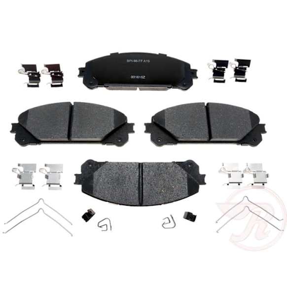 2010 Toyota Highlander - Front Ceramic Brake Pad Set, R-Line Series
