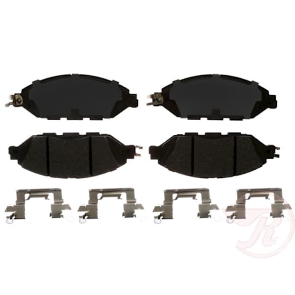 2016 Nissan Pathfinder - Front Ceramic Brake Pad Set, R-Line Series