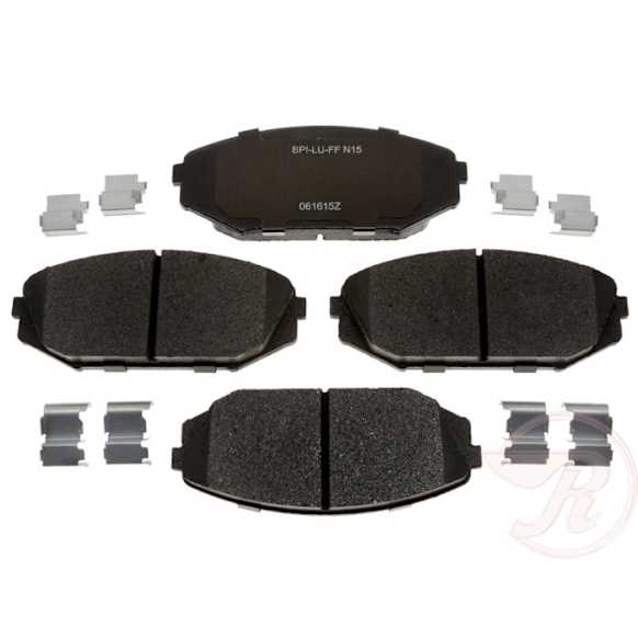 2002 Acura MDX - Front Ceramic Brake Pad Set, R-Line Series