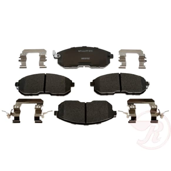 2009 Nissan Versa - Front Ceramic Brake Pad Set, R-Line Series