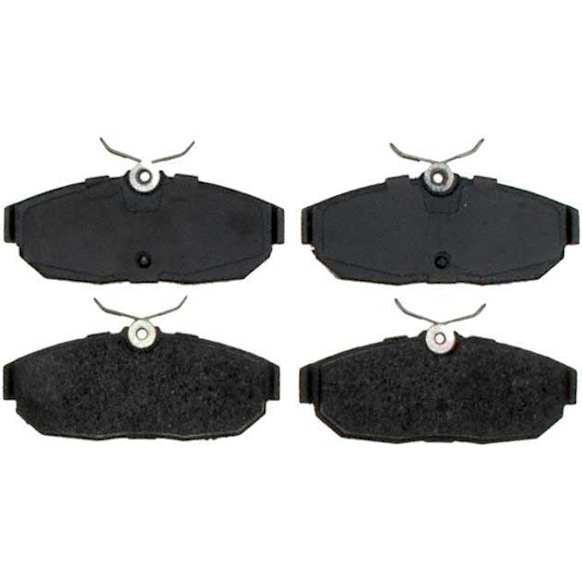2007 Ford Mustang - Rear Ceramic Brake Pad Set, Service Grade Series
