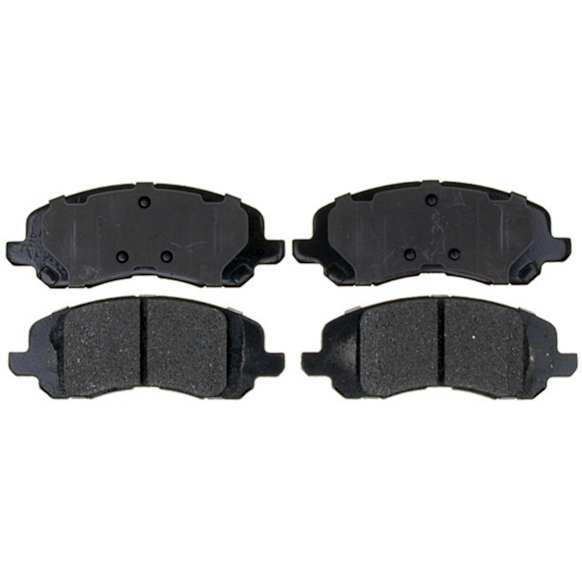 2017 Jeep Compass - Front Ceramic Brake Pad Set, enginedesignationname : ECN, Service Grade Series