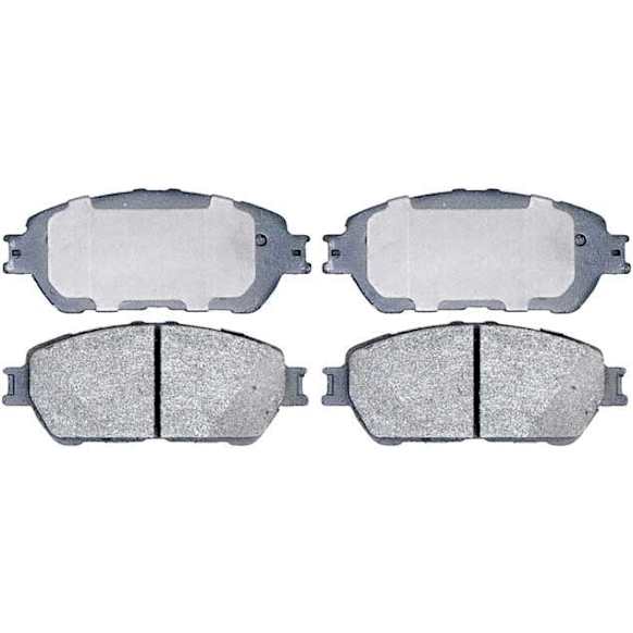 2012 Toyota Tacoma - Front Ceramic Brake Pad Set, Service Grade Series
