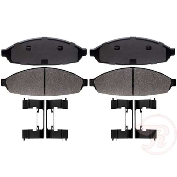 SP931PPH Front Police Specialty Series Semi-metallic Brake Pad Set