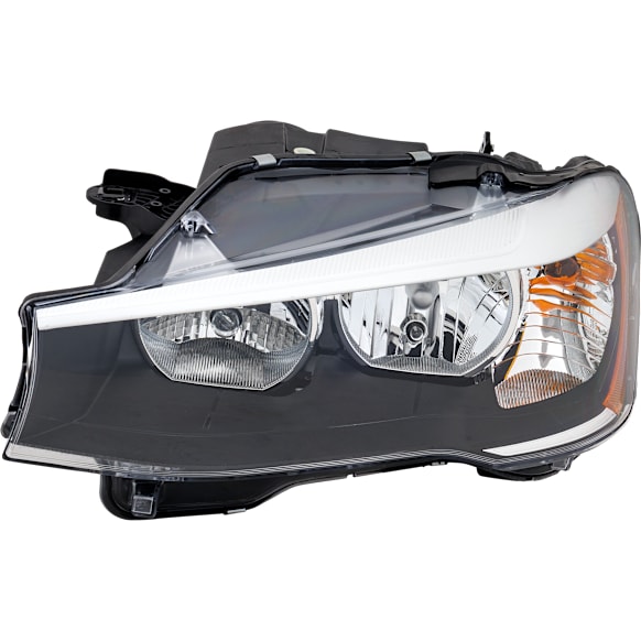 2016 BMW X3 - Driver Side Halogen Headlight, With bulb(s), OE Replacement