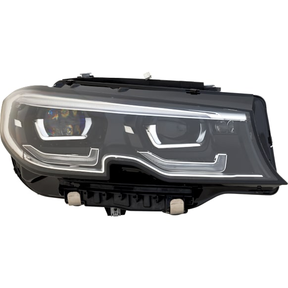 Passenger Side Headlight, with Bulb, LED, Clear Lens, Base Model