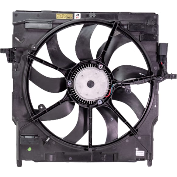 2015 BMW X6 - Radiator Fan 6 Cyl 3.0L, Single fan