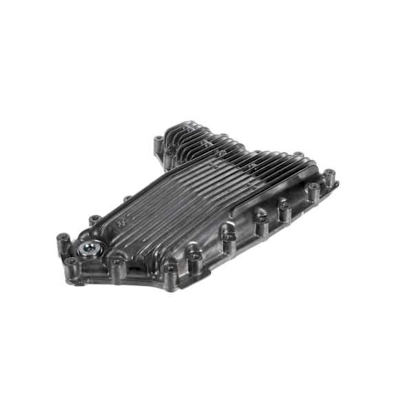 265-904 Transmission Pan - Black, Steel, Sold individually
