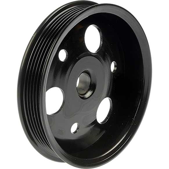 300-130 OE Solutions Series Power Steering Pump Pulley - Black, Metal, Direct Fit, Sold individually