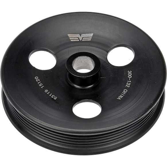 300-132 OE Solutions Series Power Steering Pump Pulley - Black, Metal, Direct Fit, Sold individually
