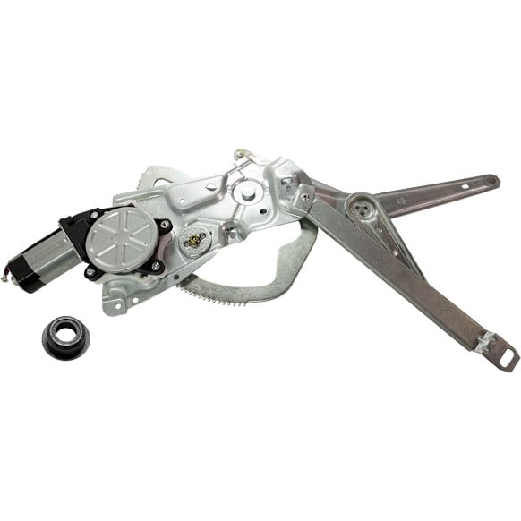 Front, Passenger Side Window Regulator, Power, With Motor, Base Model, For Models Without Tip-Switch Function, E36 Sedan, Production Date To 9-1993