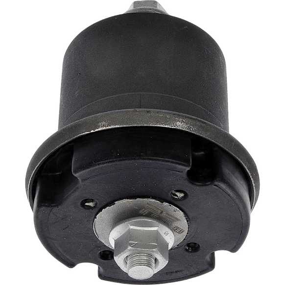 523-073 OE Solutions Series Trailing Arm Bushing - Black, Rubber and Steel, Direct Fit, Set of 2