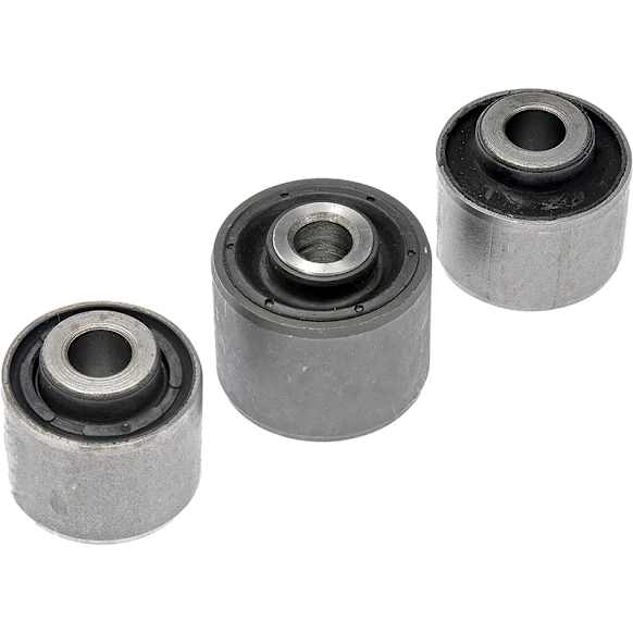 523-082 Steering Knuckle Bushing - Rubber and Steel, Direct Fit, Set of 3