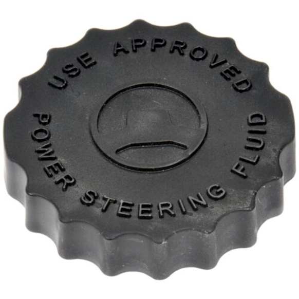 54301 Help Series Power Steering Reservoir Cap - Black, Plastic, Sold individually
