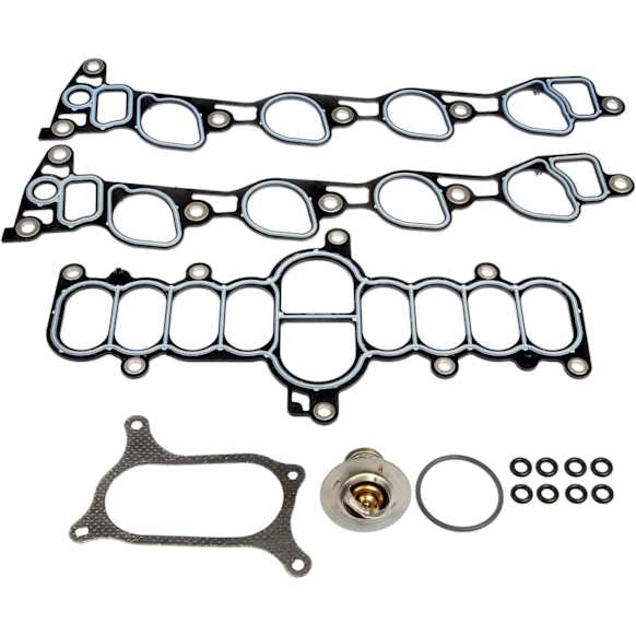 1997 Ford E-150 Econoline Club Wagon - Intake Manifold Gasket, 8 Cyl 4.6L - Lower and Upper