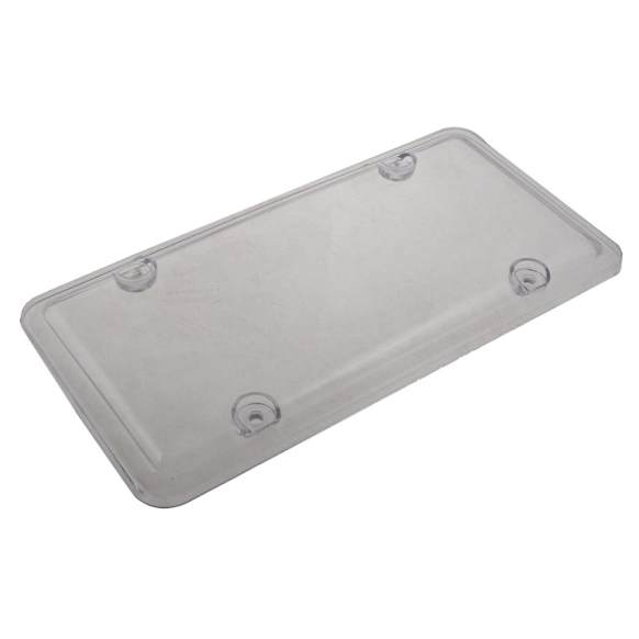 68146 License Plate Cover - Clear, Universal