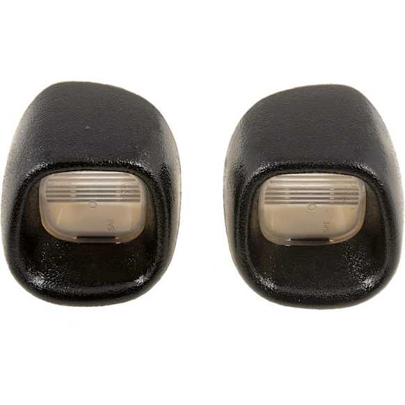 2000 Chevrolet S10 - Help Series License Plate Light Lens - Direct Fit, Set of 2
