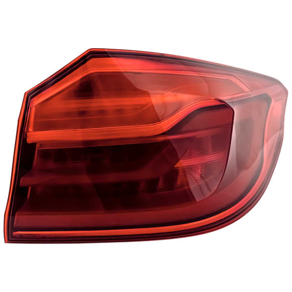 2018 BMW 540i Base - Passenger Side, Outer LED Tail Light, With bulb(s), Mounts on Body, OE Replacement