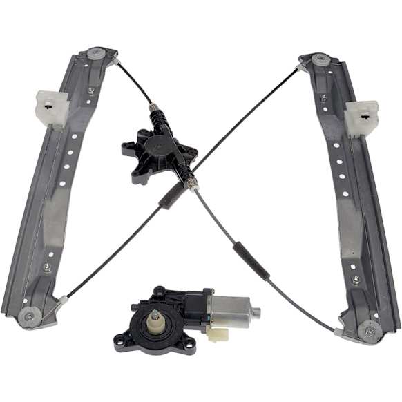 2015 Chrysler Town & Country - Front, Driver Side Power Window Regulator, Without Motor, With 2 Pin Connector, OE Solutions Series