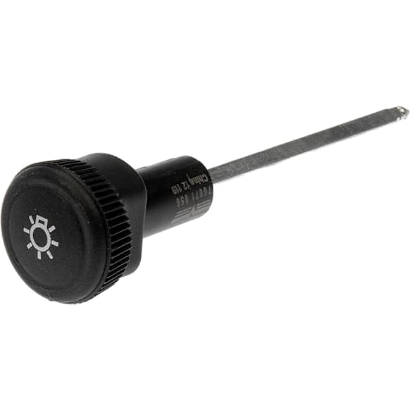 76871 Help Series Headlight Switch Knob - Black, Direct Fit
