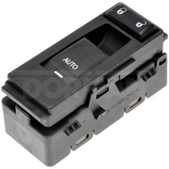 2007 Dodge Magnum - Front, Passenger Side Window Switch, With One Touch Up and Down, Black, OE Solutions Series