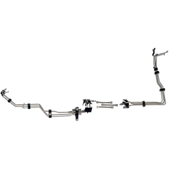2001 GMC Sierra 1500 - Fuel Line, Fuel Line, Standard Cab Pickup, Feed, Evap And Return, Natural, Stainless Steel - Front