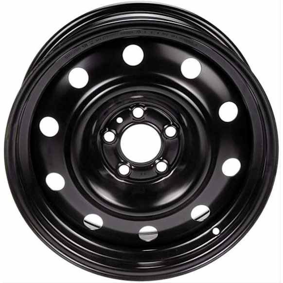 939-137 Black Wheel, 17 in. X 7 in., 4 x 114.3 mm