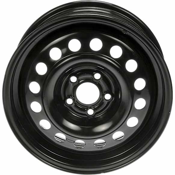 939-176 Steel Black Wheel, 15 in. X 6 in., 5 x 3.94 in. Bolt Pattern