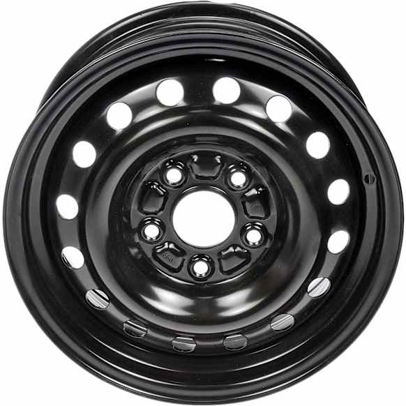 939-265 Steel Black Wheel, 15 in. X 6 in., 5 x 4.5 in. Bolt Pattern