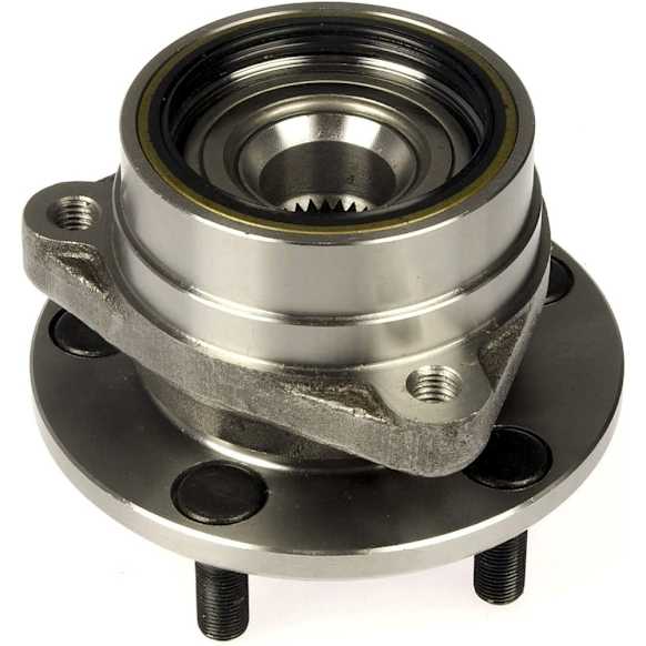 951-038 Front, Driver or Passenger Side Wheel Hub, 5 Lugs, With Bearing,, OE Solutions Series