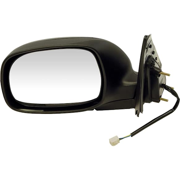 955-1439 Driver Side Mirror, Power Adjust, Non-Heated, Power Folding, Black, No Signal Light, No Memory, No Puddle Light, No Auto-Dimming, No Blind Spot Feature