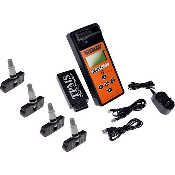 974-733 OE Solutions Series TPMS Sensor - Universal, Kit, Includes MULTi-FIT programming tool (974-505), four 433mhz MULTi-FIT TPMS Sensors (974-302)