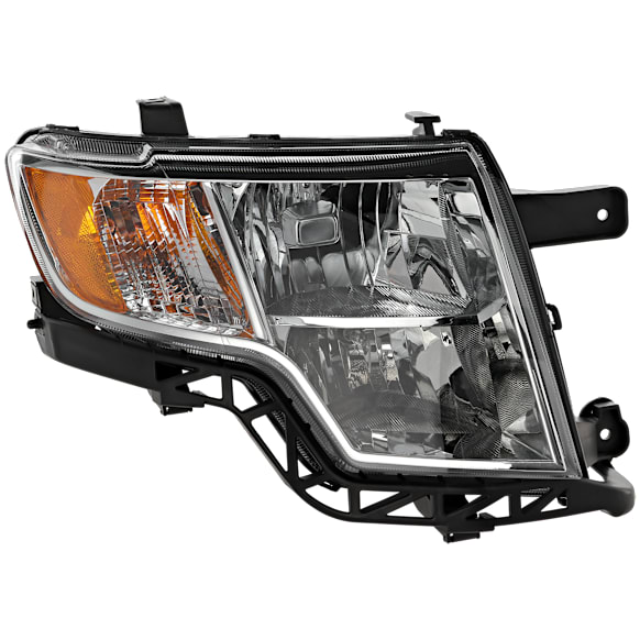2007-2010 Ford Edge - Passenger Side Halogen Headlight, With bulb(s), OE Replacement, Sport Utility