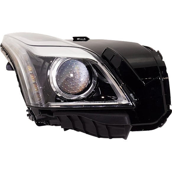 2015 Cadillac CTS - Passenger Side Halogen Headlight, With bulb(s), OE Replacement