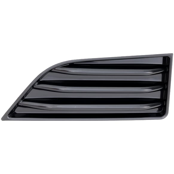 Front, Passenger Side Fog Light Cover, Black, 6 Cyl., 3.6L Engine