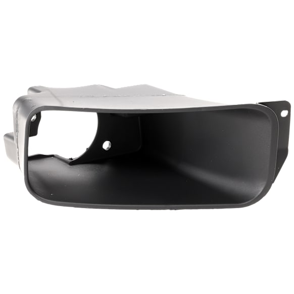 Front, Passenger Side Fog Light Trim, Textured Black
