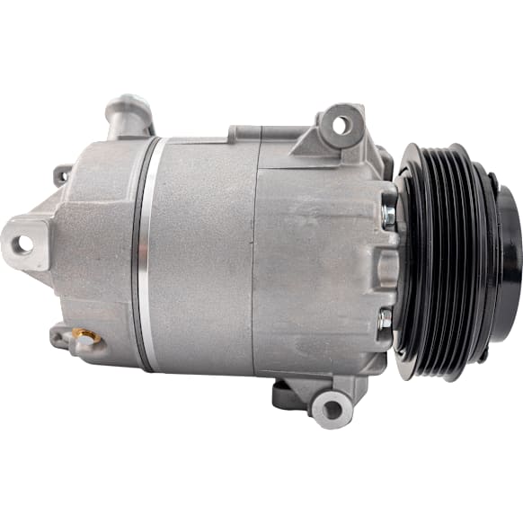 A/C Compressor, With Clutch, 5-Groove Pulley