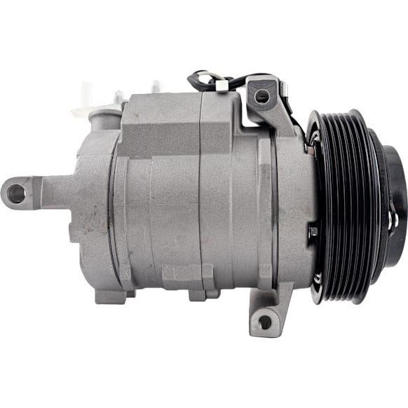 A/C Compressor, With Clutch, 6-Groove Pulley