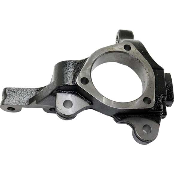 Front, Driver Side Steering Knuckle, Without Backing Plate, Without Bearing