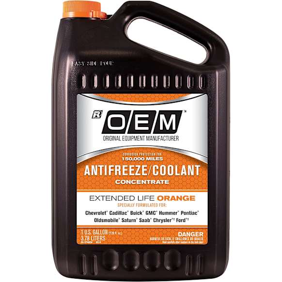 86-374OEM OEM Extended Life Orange Series Coolant/Antifreeze 1 Gallon Sold individually