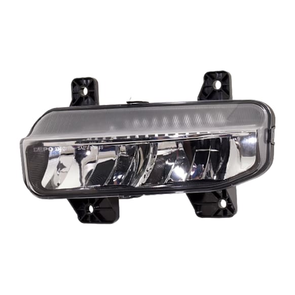 Front, Driver Side Fog Light, With bulb(s), LED