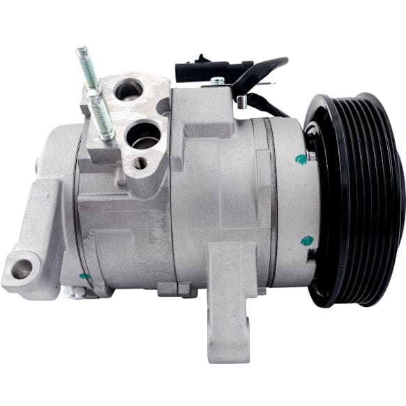 2006 Mitsubishi Raider - A/C Compressor, 6 Groove; 10S17E, With Clutch, 6-Groove Pulley, 3.7L