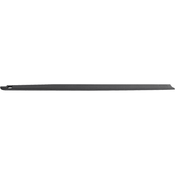 Non-wrap, Driver Side Bed Rail Cap, Black, Plastic, 6 Ft. Bed
