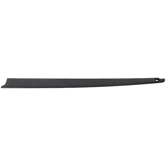 Non-wrap, Bed Rail Cap, Black, Plastic, Driver Side, Crew Cab Pickup, 6 Foot Bed