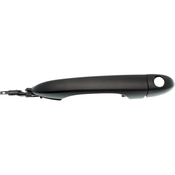 Front, Driver Side Primed Exterior Door Handle, With Key Hole